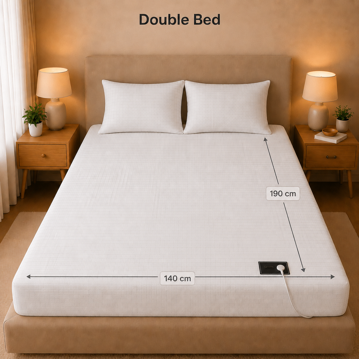 Wellness Mode Grounding Bed Sheet