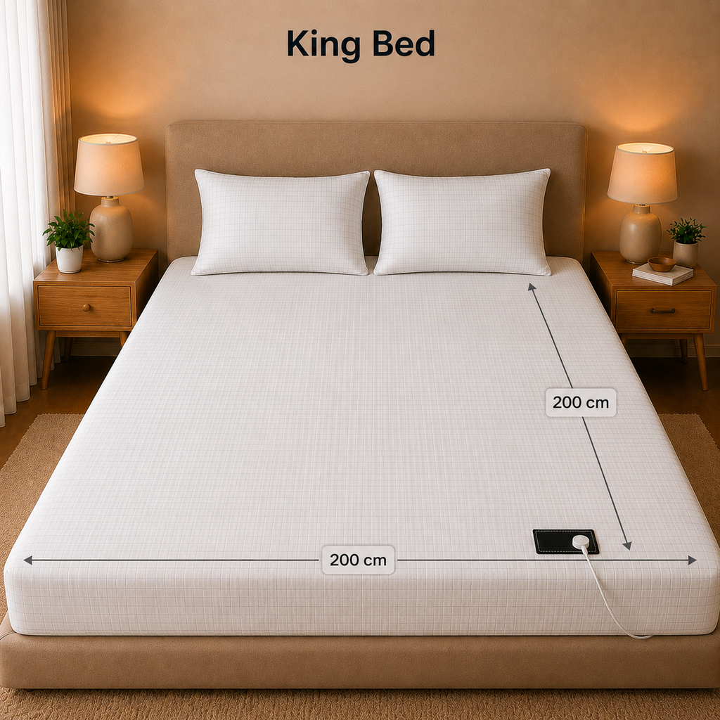 Wellness Mode Grounding Bed Sheet