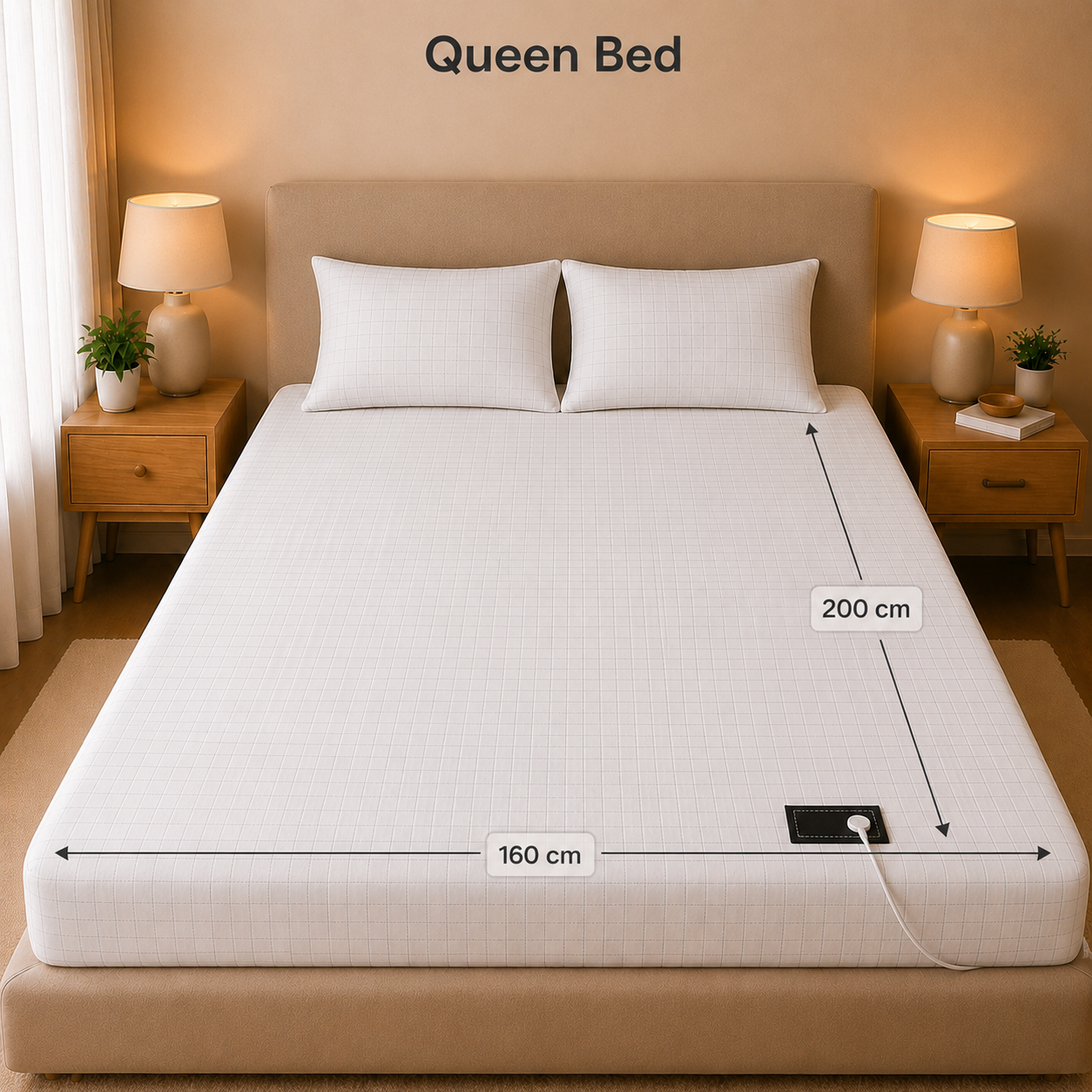 Wellness Mode Grounding Bed Sheet