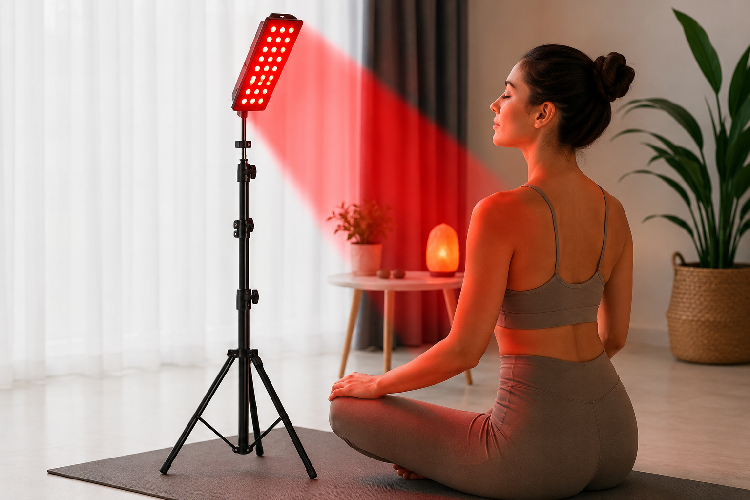 Wellness Mode Red Light Therapy Lamp