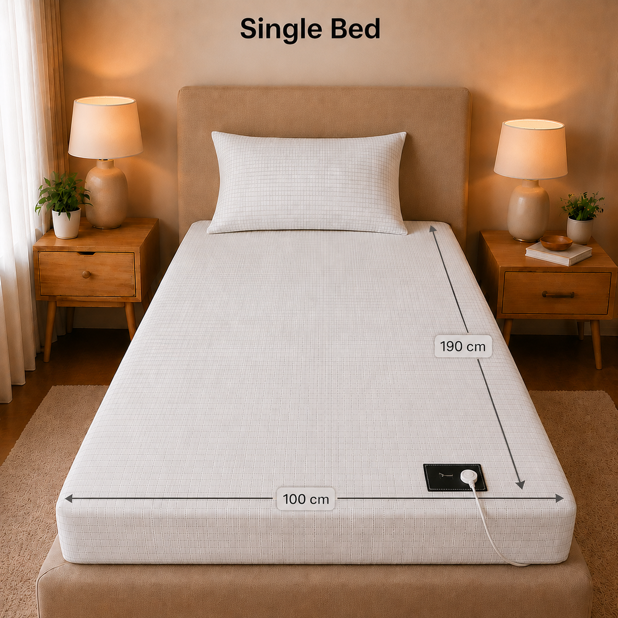 Wellness Mode Grounding Bed Sheet